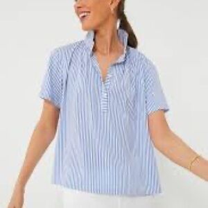 Tuckernuck Light Blue Striped Button Down Shirt